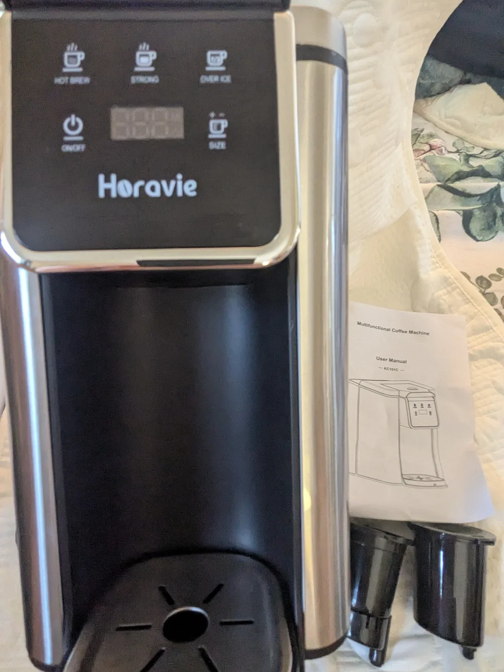 Multifunctional Single Serve Coffee Maker KC101C - Black NIB